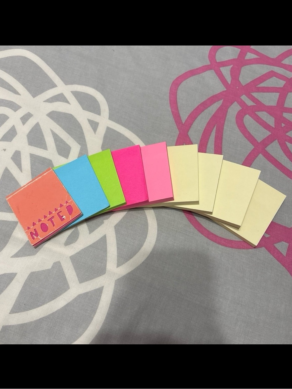 9 Count of Sticky Notes